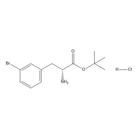 (R)-2-氨基-3-(3-溴苯基)丙酸叔丁酯盐酸盐