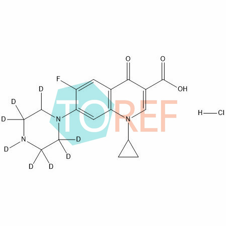环丙沙星-D8盐酸盐（环丙沙星杂质32）