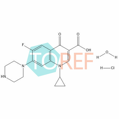 盐酸环丙沙星一水合物、盐酸环丙沙星（对照品）