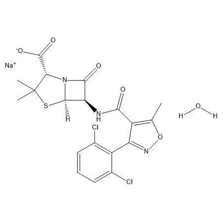 双氯唑西林钠盐一水合物