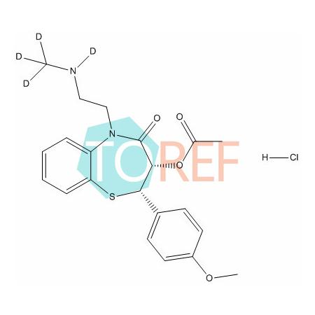N-去甲基地尔硫卓-D4盐酸盐（地尔硫卓杂质19）