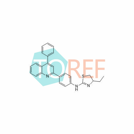 4-乙基-N-（4-（4-苯基喹啉-2-基）苯基）-4,5-二氢噻唑-2-胺