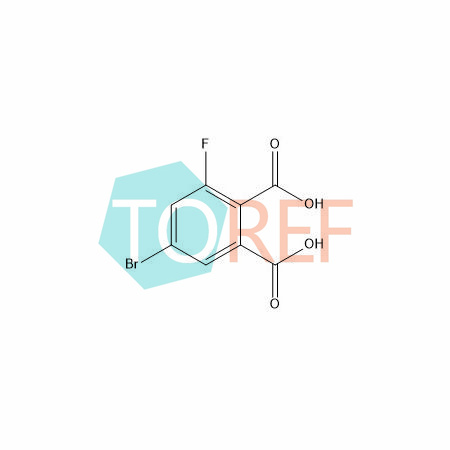 5-溴-3-氟邻苯二甲酸