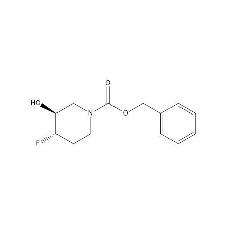 苄基（3S，4S）-4-氟-3-羟基哌啶-1-甲酸酯