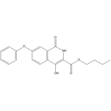1,4-二羟基-7-苯氧基异喹啉-3-羧酸丁酯