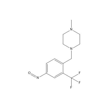 1-甲基-4-[4-亚硝基-2-(三氟甲基)苄基]哌嗪
