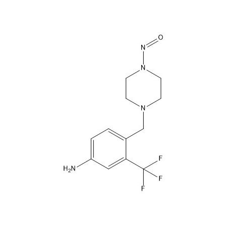 4-((4-亚硝基哌嗪-1-基)甲基)-3-(三氟甲基)苯胺