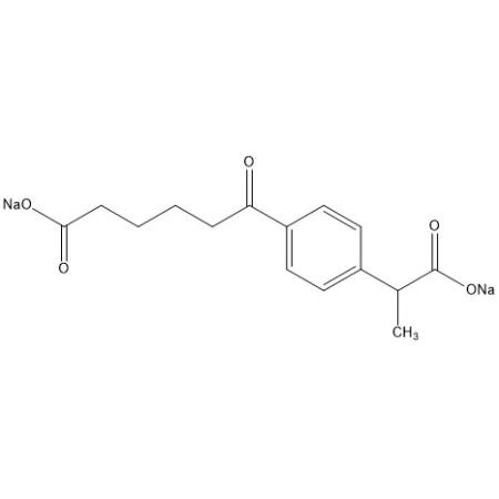 6-(4-(1-羧基乙基)苯基)-6-氧代己酸钠盐