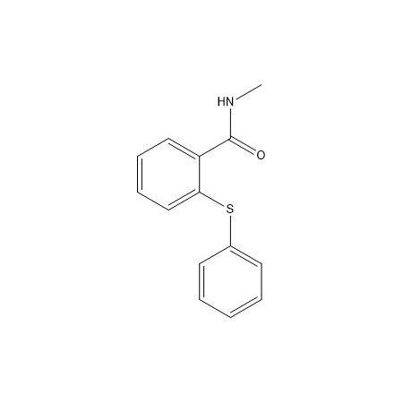 N-甲基-2-（苯硫基）苯甲酰胺
