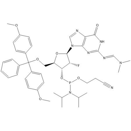 DMT-2'-F-dG（dmf）-CE亚磷酰胺