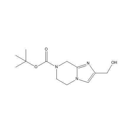 2-(羟甲基)-5,6-二氢咪唑并[1,2-A]吡嗪-7(8H)- 羧酸叔丁酯