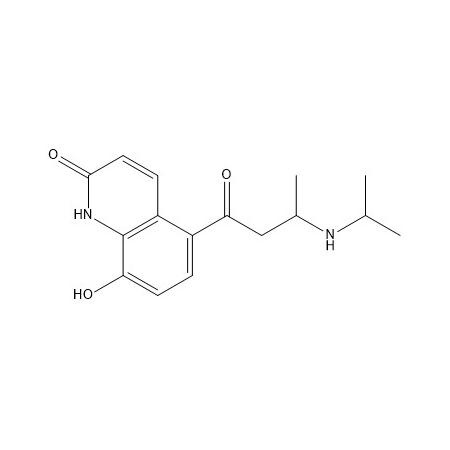 8-羟基-5-(3-(异丙基氨基)丁酰基)喹啉-2(1H)-酮