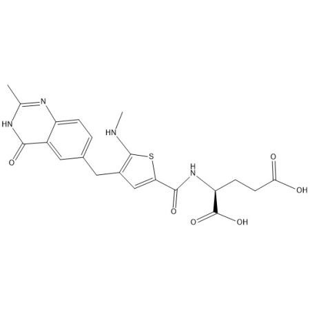(4-((2-甲基-4-氧代-3,4-二氢喹唑啉-6-基)甲基)-5-(甲基氨基)噻吩-2-甲酰基)-L-谷氨酸