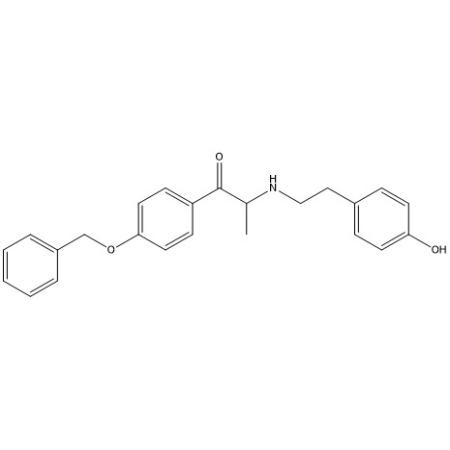 1-(4-(苄氧基)苯基)-2-((4-羟基苯乙基)氨基)丙-1-酮