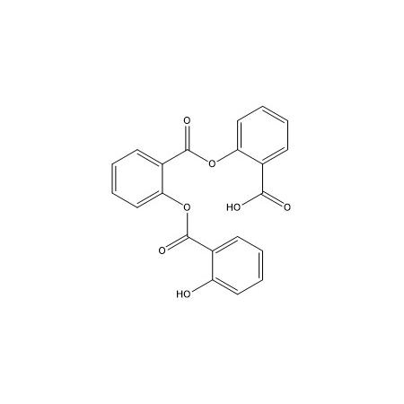 2-((2-((2-羟基苯甲酰基)氧基)苯甲酰基)氧基)苯甲酸