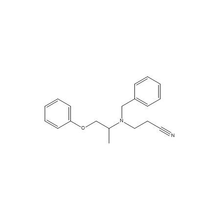 3-(苄基(1-苯氧基丙-2-基)氨基)丙腈