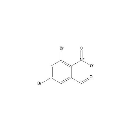 2-硝基-3，5-二溴苯甲醛