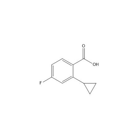 2-环丙基-4-氟苯甲酸
