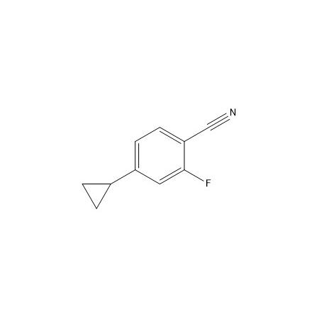 4-环丙基-2-氟苯甲腈