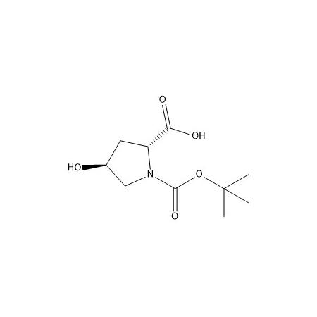 (2R,4S)-1-[(叔丁氧基)羰基]-4-羟基吡咯烷-2-羧酸