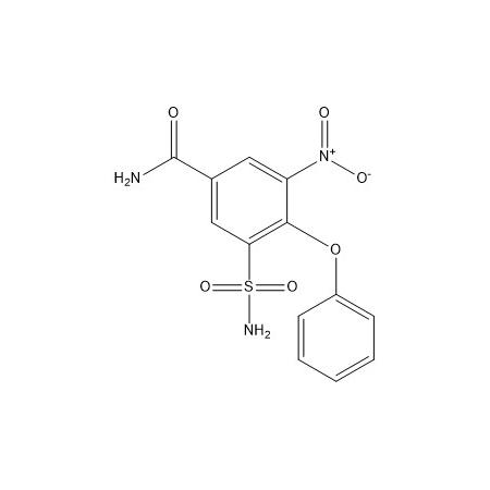 3-硝基-4-苯氧基-5-氨基磺酰基苯甲酰胺