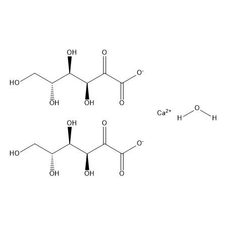 D-阿拉伯-2-己酮糖酸钙盐水合物